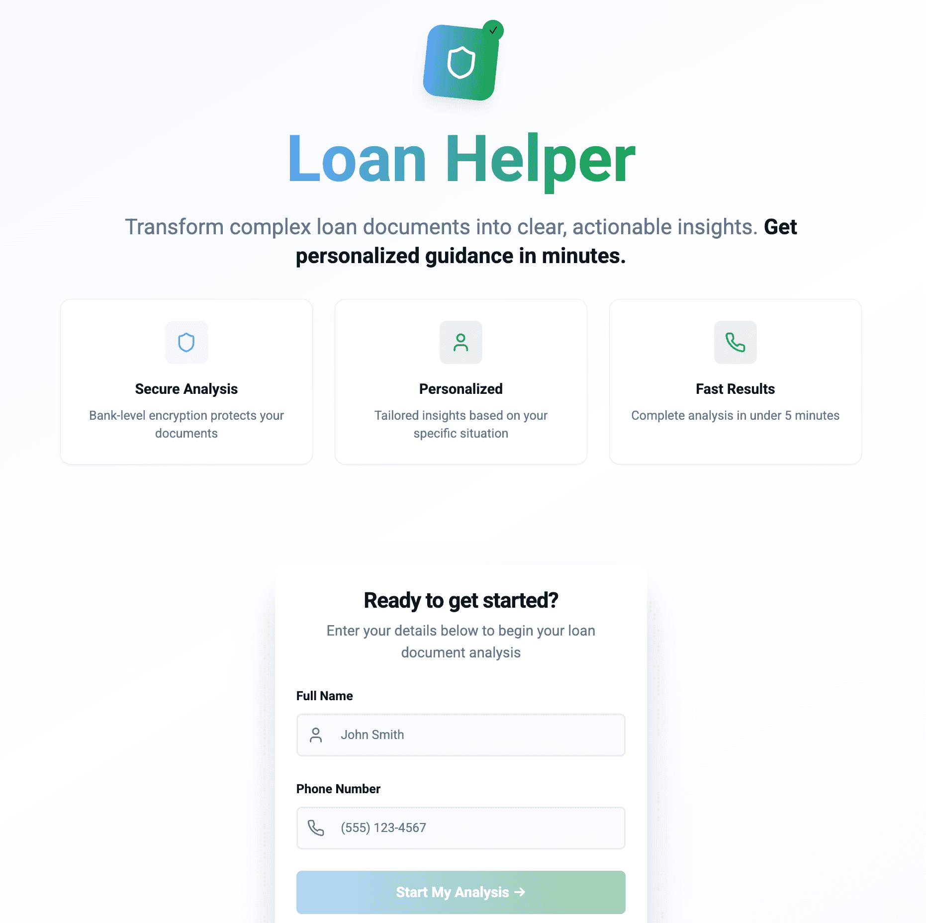 Loan Helper