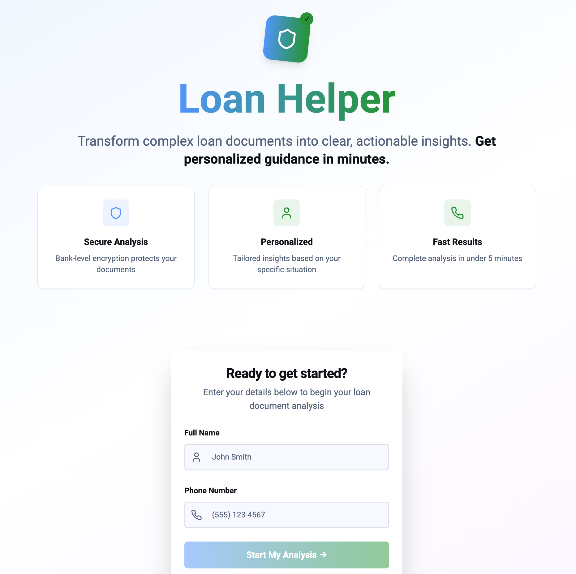 Loan Helper
